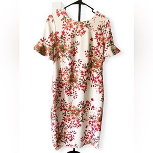 Calvin Klein White Floral Dress